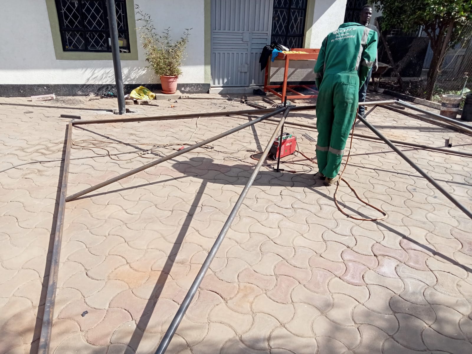 Ms. Vata - Pyramid Roof Car Shade & Pergola